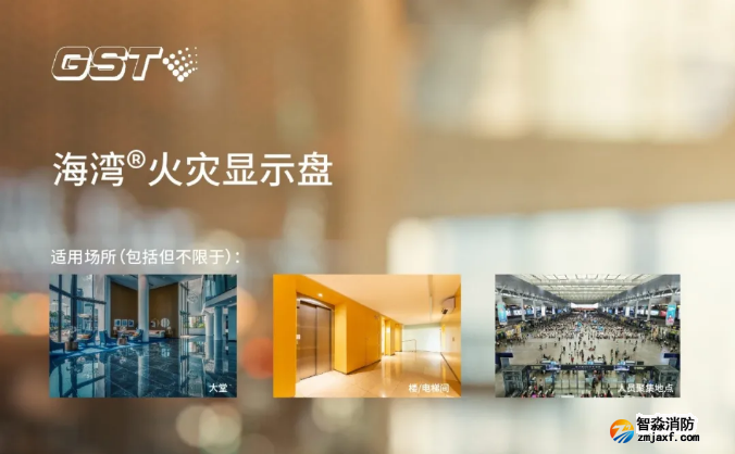 海灣消防二線制GST-ZF-520Z、120Z火災顯示盤新品上市